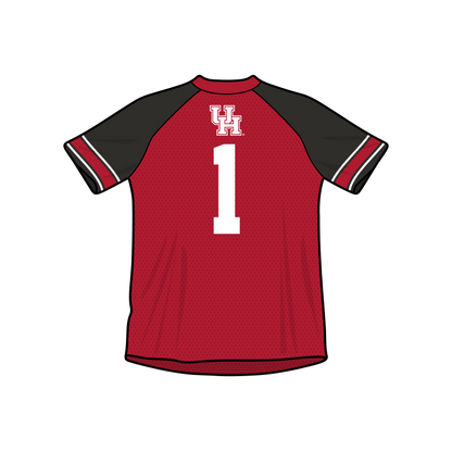 Camiseta de fútbol de moda de los Houston Cougars