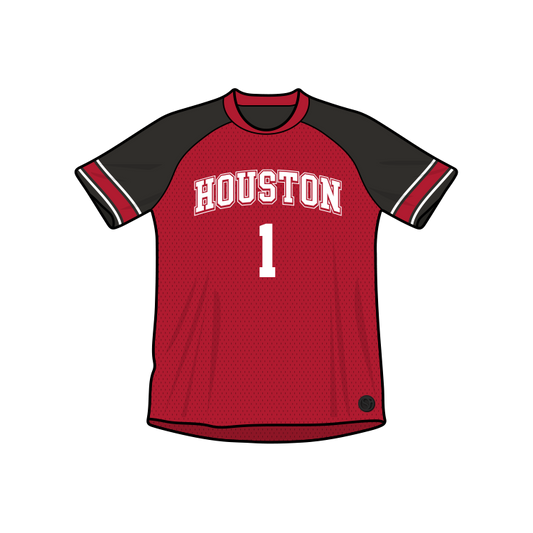 Camiseta de fútbol de moda de los Houston Cougars