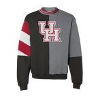 Sudadera con cuello redondo dividido de los Houston Cougars