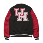 Chaqueta universitaria de los Houston Cougars