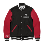 Chaqueta universitaria de los Houston Cougars