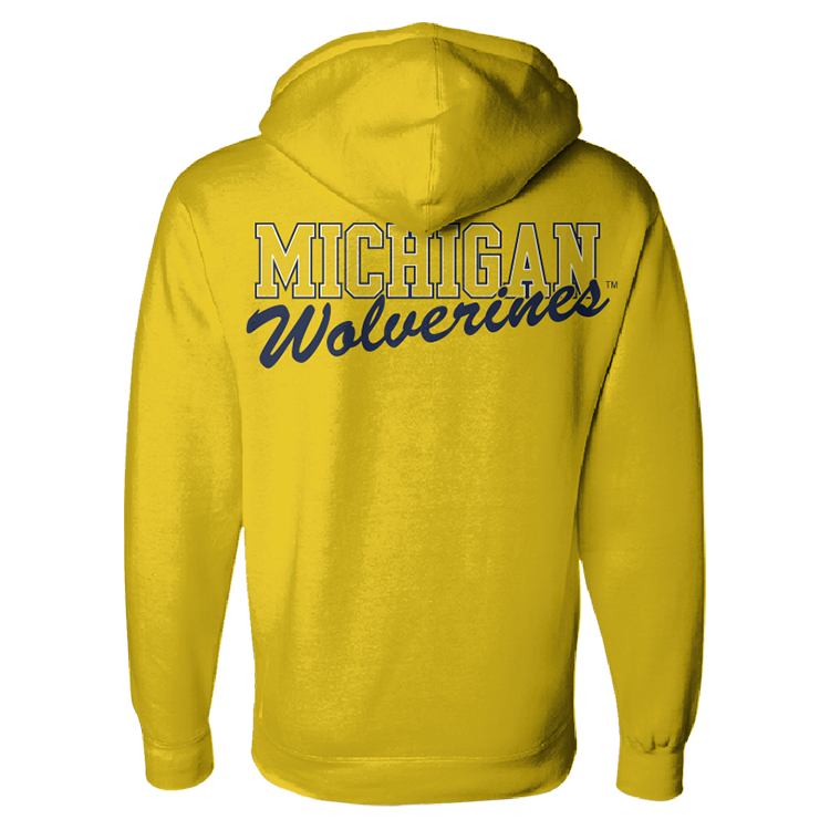 Michigan Wolverines Fade Hoodie