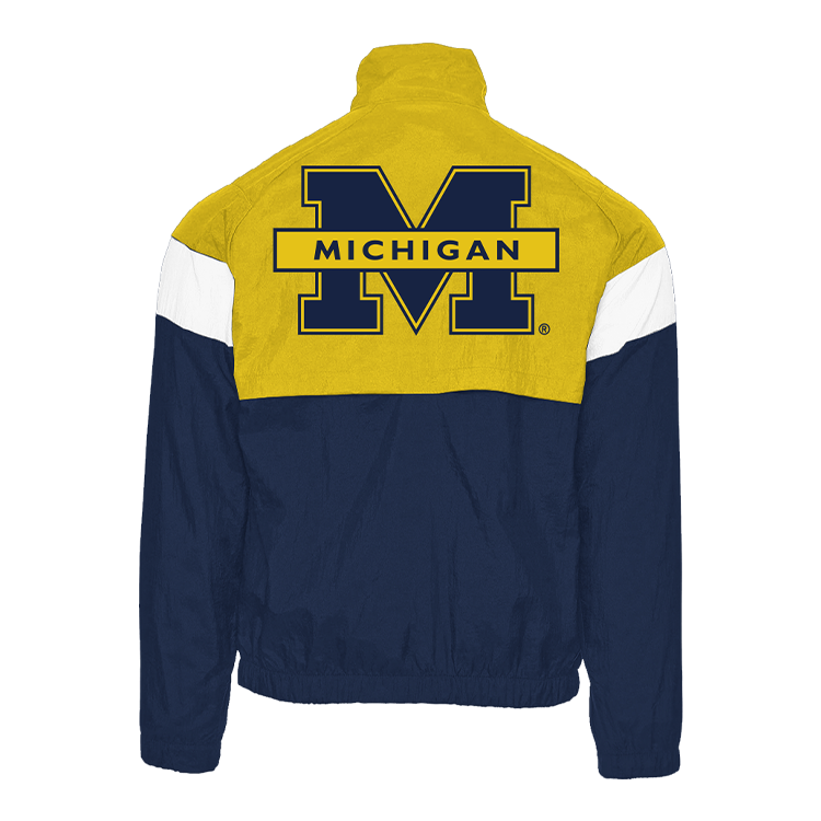 Chaqueta deportiva retro de los Michigan Wolverines