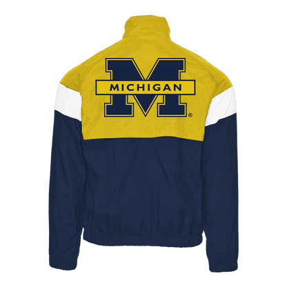 Chaqueta deportiva retro de los Michigan Wolverines