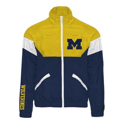 Chaqueta deportiva retro de los Michigan Wolverines