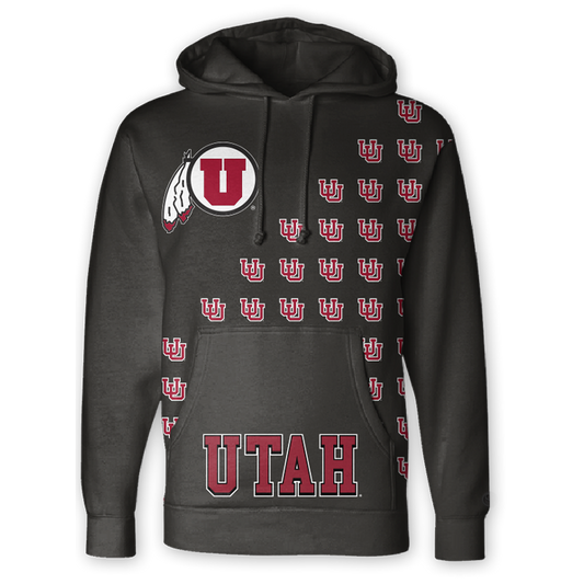 Utah Utes Fade Hoodie