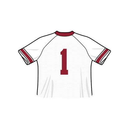 Camiseta de fútbol recortada de moda de los Utah Utes