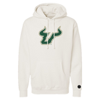 South Florida Bulls Bone Chenille Pullover Hoodie