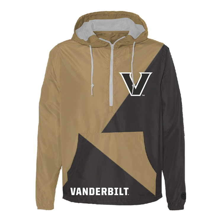 Chaqueta cortavientos bicolor Vanderbilt Commodores
