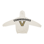 Sudadera con capucha de chenilla con estampado de hueso de los Vanderbilt Commodores