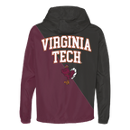 Cortavientos bicolor de los Virginia Tech Hokies