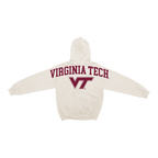 Sudadera con capucha de chenilla con diseño de hueso de los Virginia Tech Hokies
