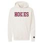 Virginia Tech Hokies Bone Chenille Pullover Hoodie