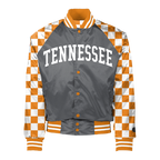 Checkered; orange Tennessee Volunteers Coach Jacket - Official NCAA Licensed Collegiate Apparel