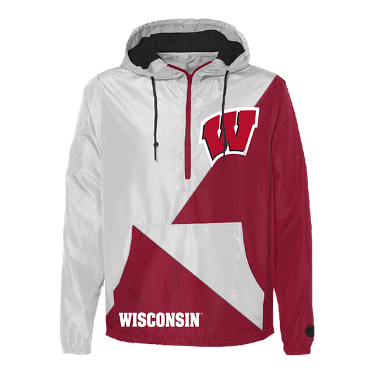 Wisconsin Badgers Two Tone Windbreaker