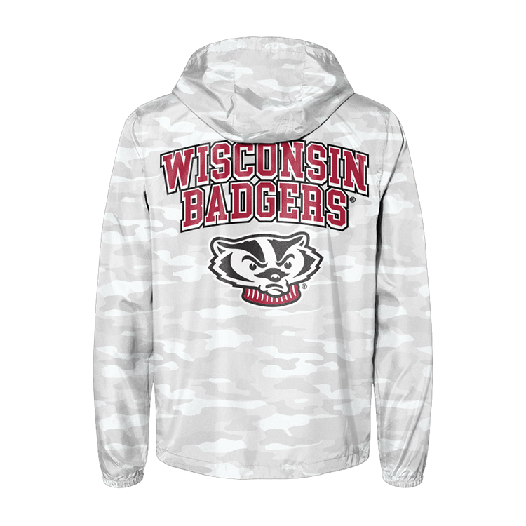 Chaqueta de camuflaje de los Wisconsin Badgers