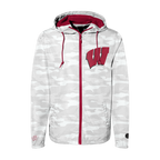 Camouflage Wisconsin Badgers Hooded Jacket - Official NCAA Licensed Collegiate Apparel