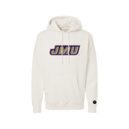 James Madison Dukes Bone Chenille Pullover Hoodie
