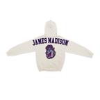 James Madison Dukes Bone Chenille Pullover Hoodie