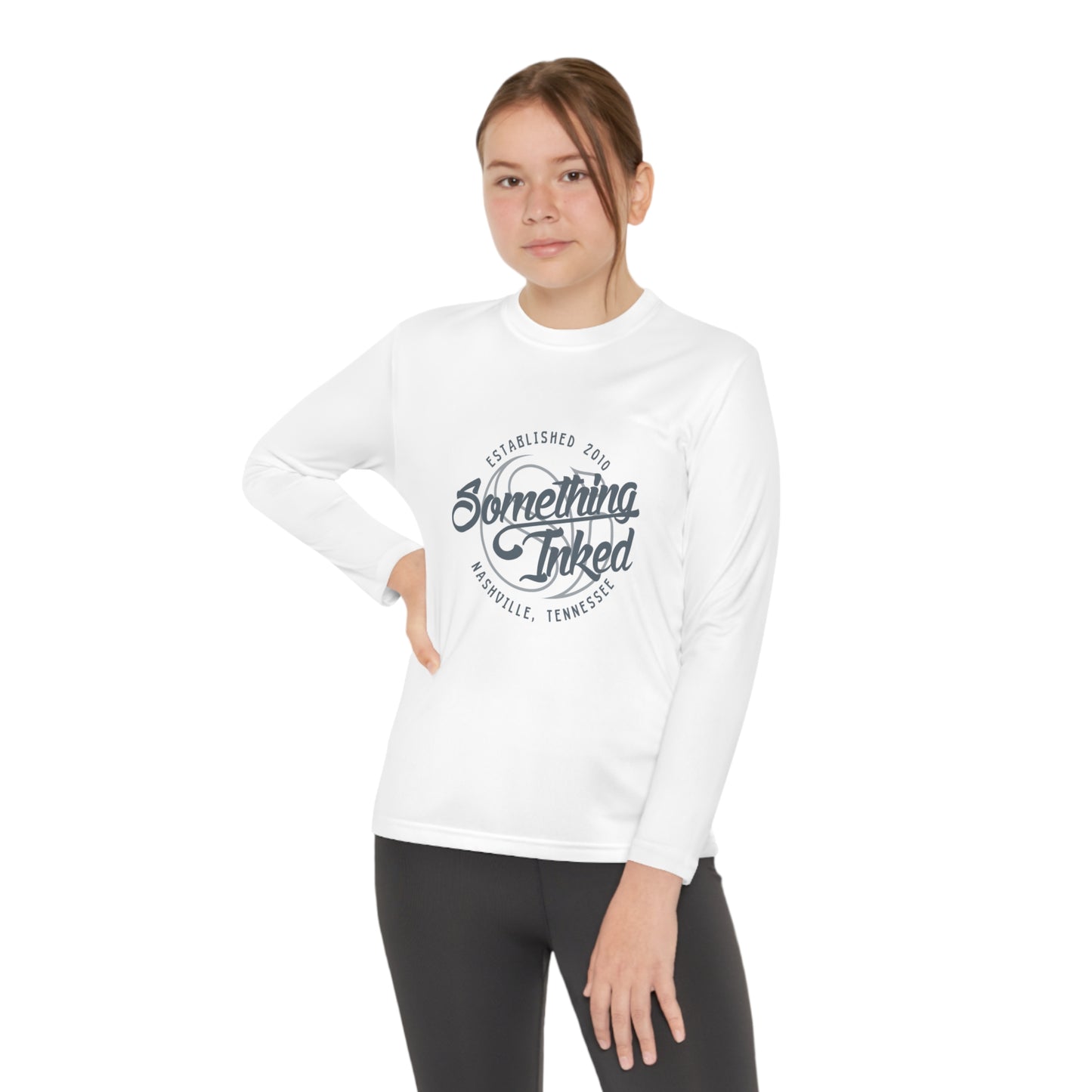 Something Inked Youth Long Sleeve Competitor Tee