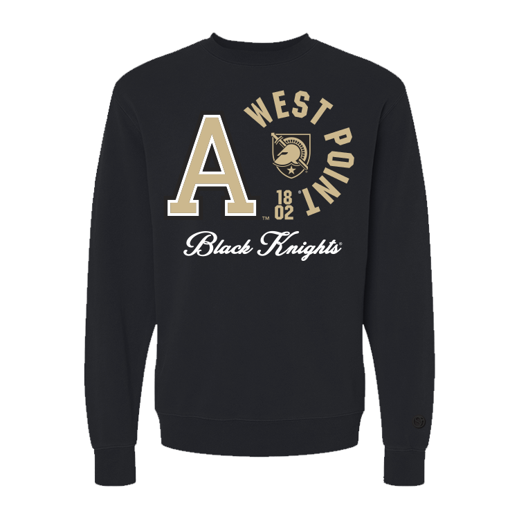 Black Army Black Knights Crewneck - Official NCAA Licensed Collegiate Apparel