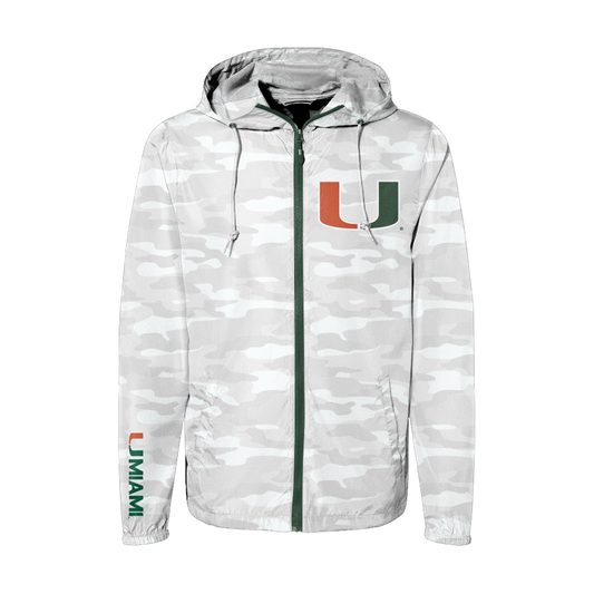 Miami Hurricanes Camo Jacket