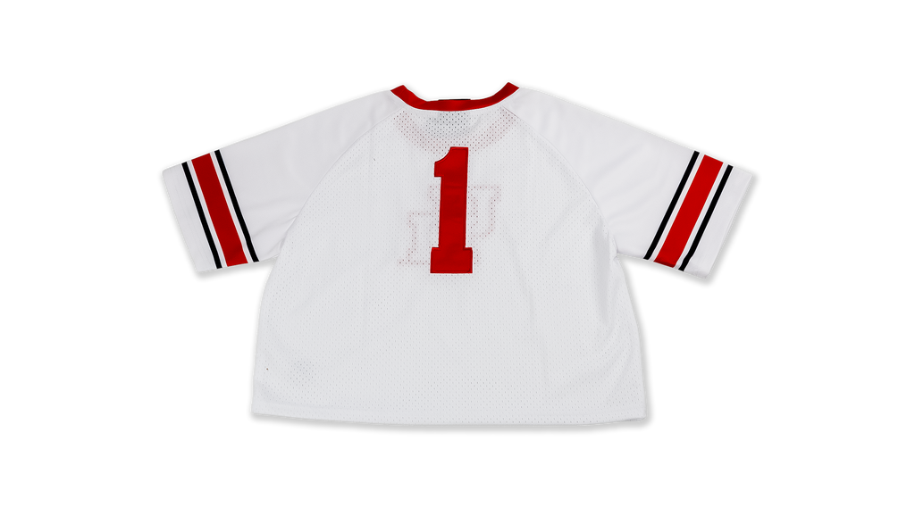 Camiseta de fútbol recortada de los Houston Cougars