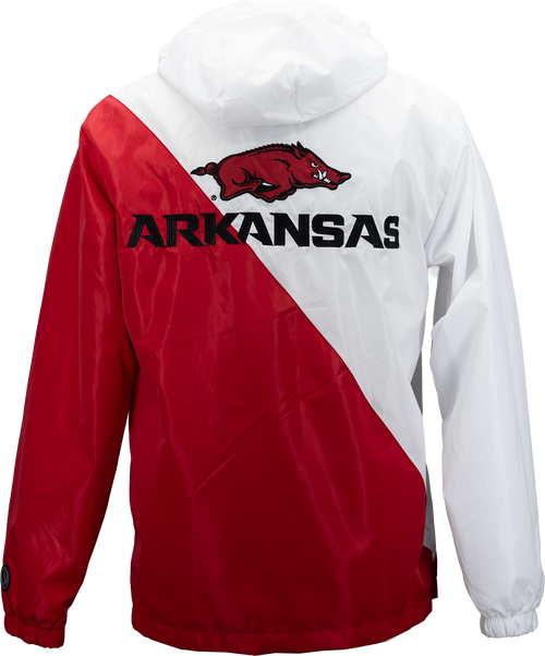 Arkansas Razorbacks Two Tone Windbreaker