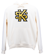 Sudadera con capucha de chenilla de hueso de los Kennesaw State Owls