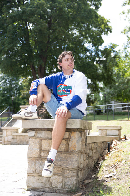 Sudadera con cuello redondo dividido de los Florida Gators