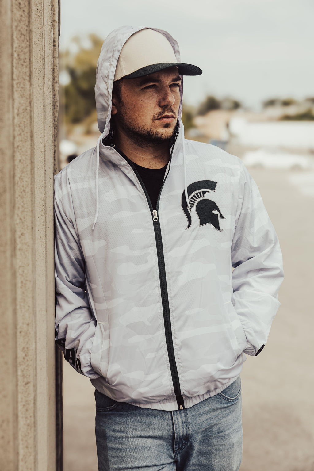 Michigan State Spartans Camo Jacket