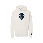 Howard Bison Bone Chenille Pullover Hoodie