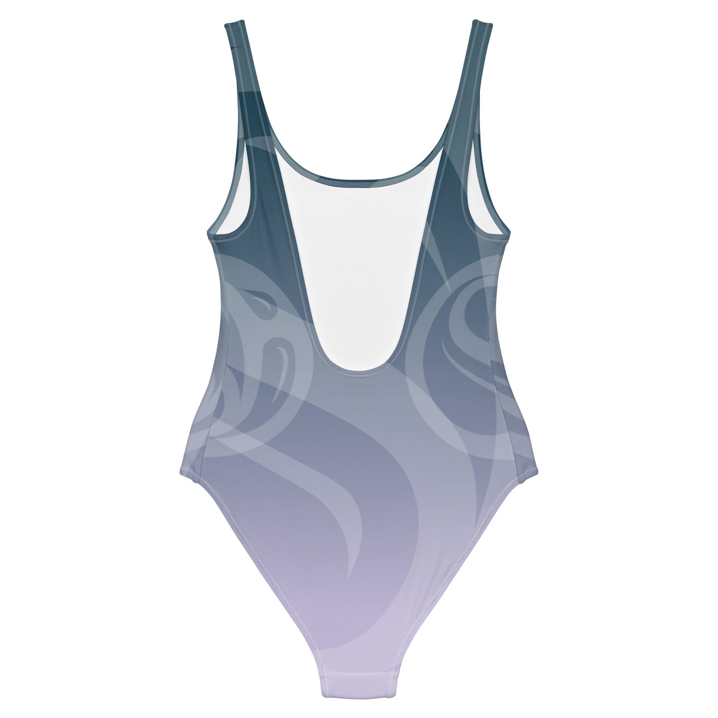 Blue Fade One-Piece Swimsuit