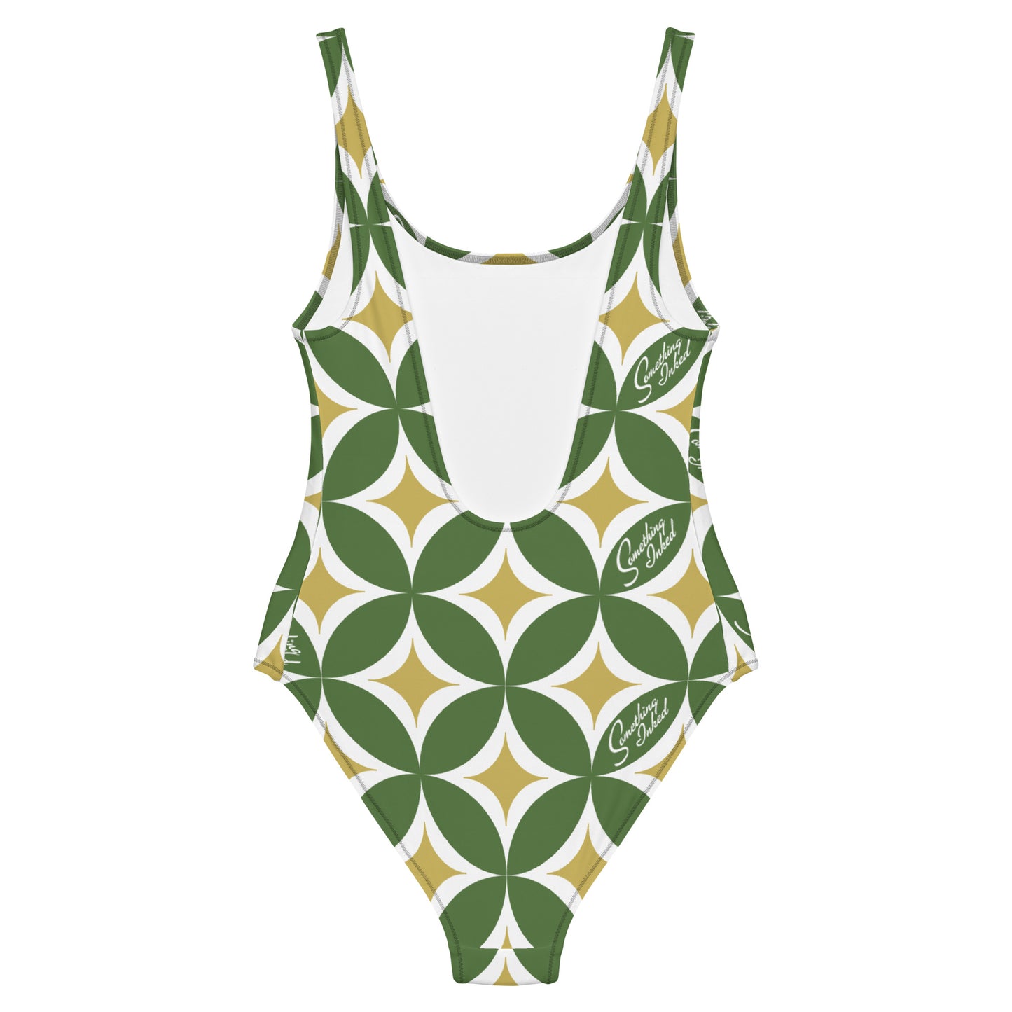 Retro Pattern One-Piece Swimsuit