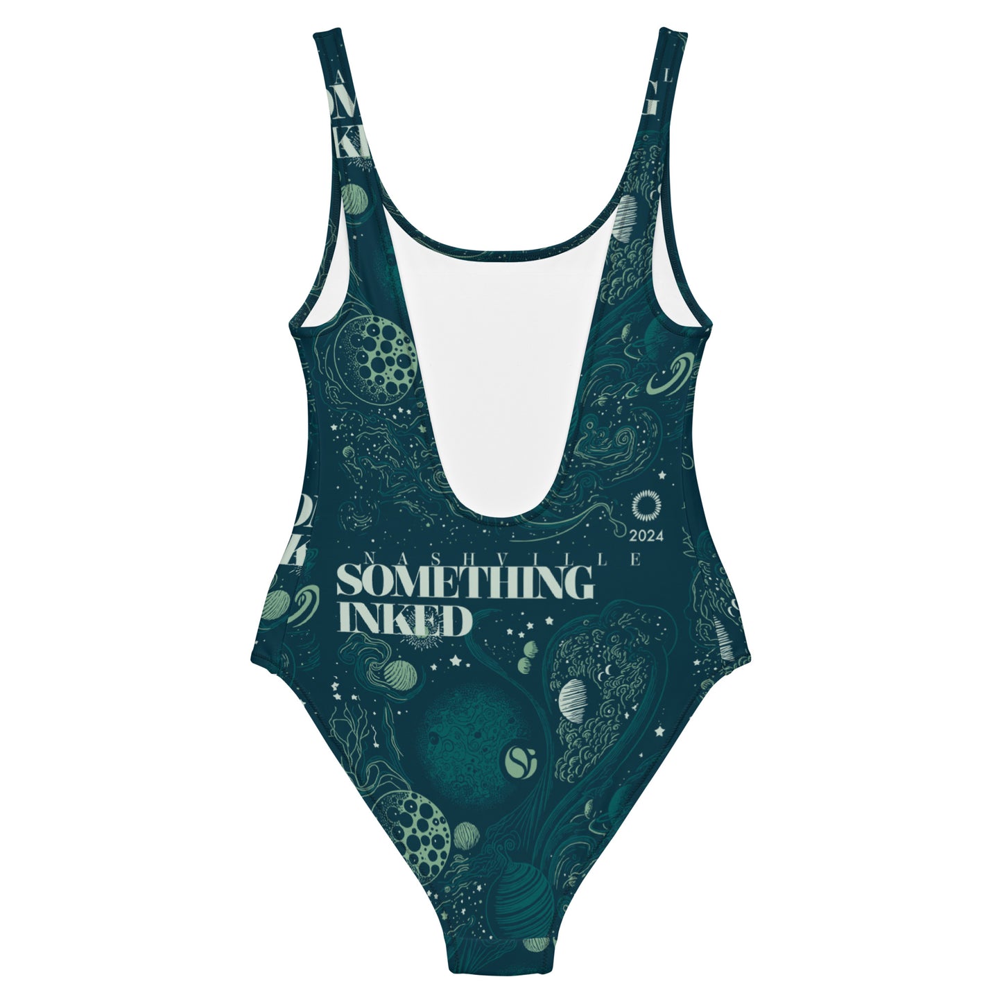 Space Mag Emerald One-Piece Swimsuit