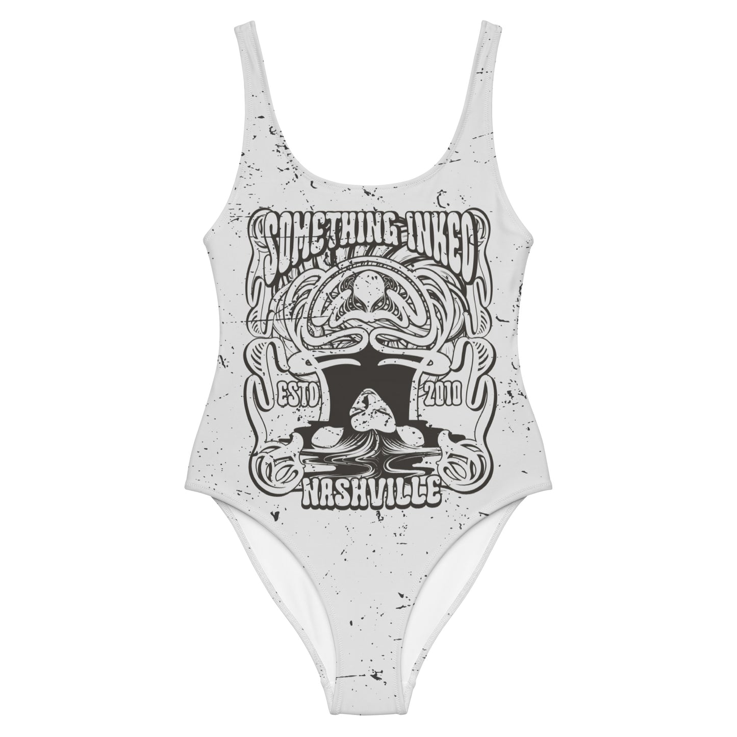 60s Poster One-Piece Swimsuit