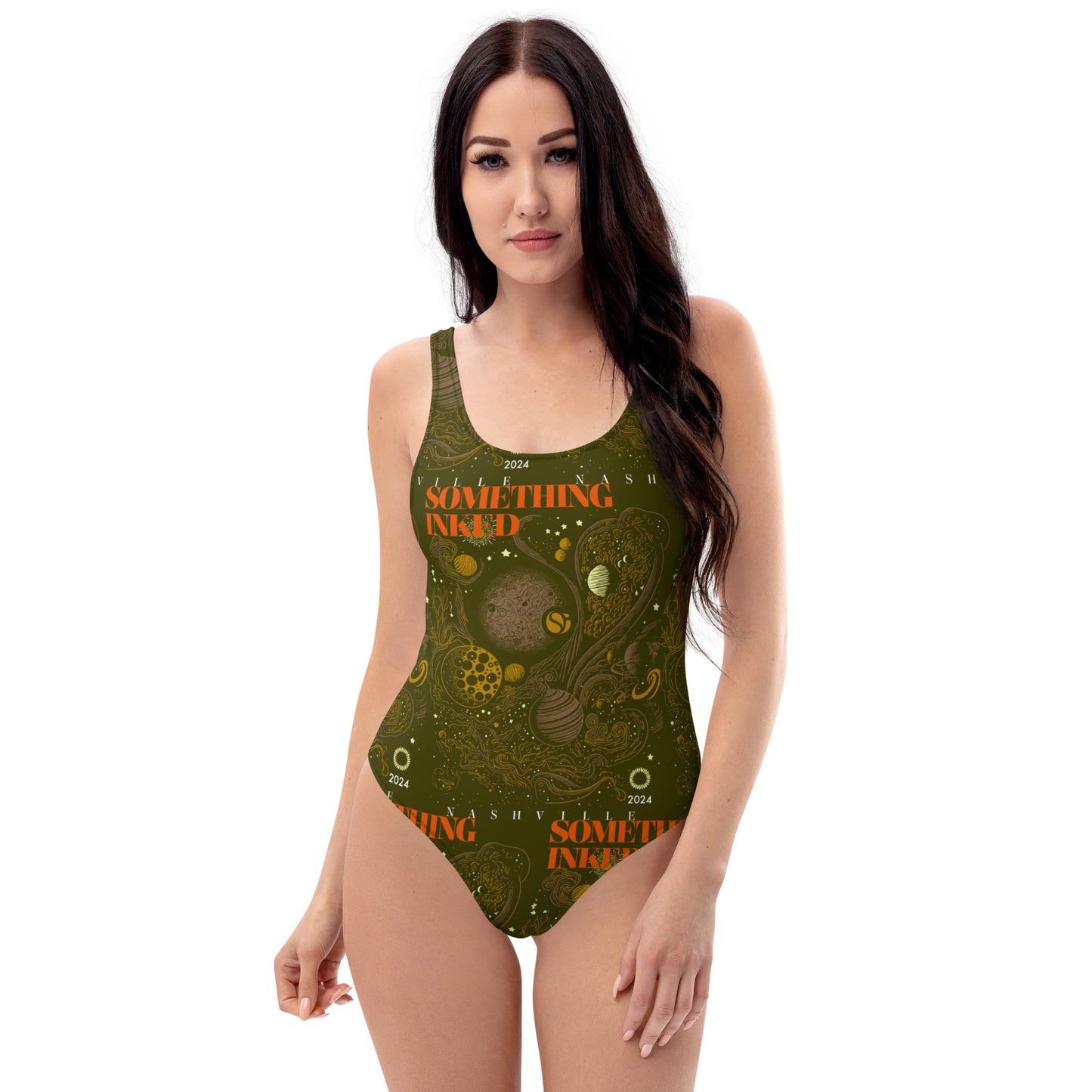 Space Mag One-Piece Swimsuit