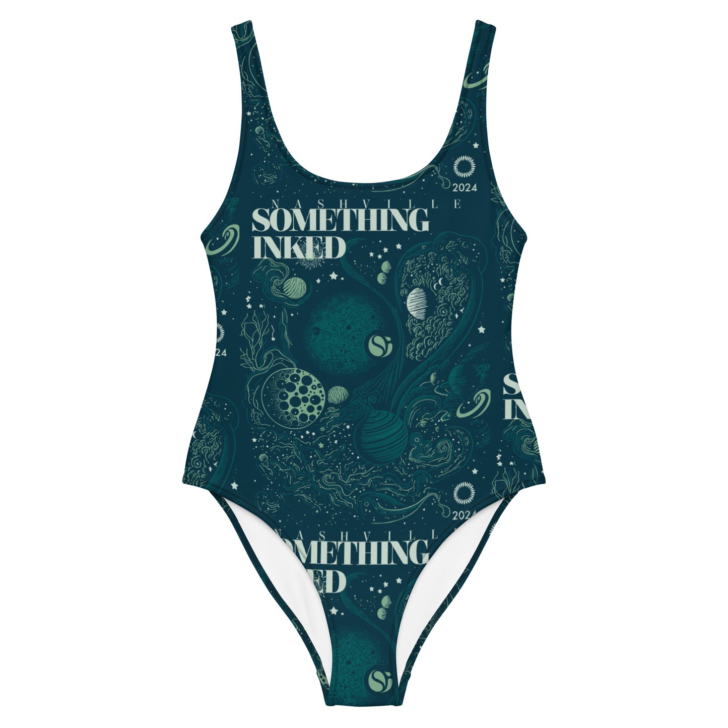 Space Mag Emerald One-Piece Swimsuit