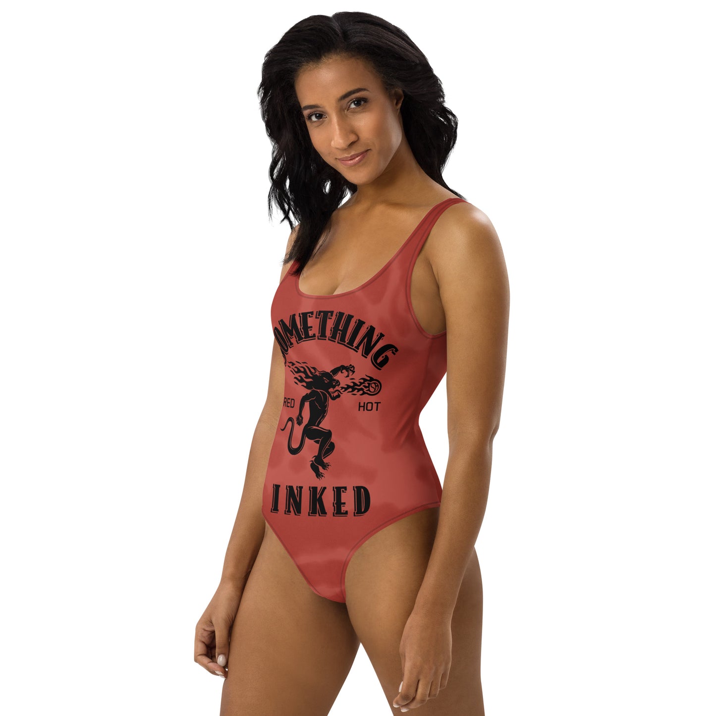 Red Hot One-Piece Swimsuit