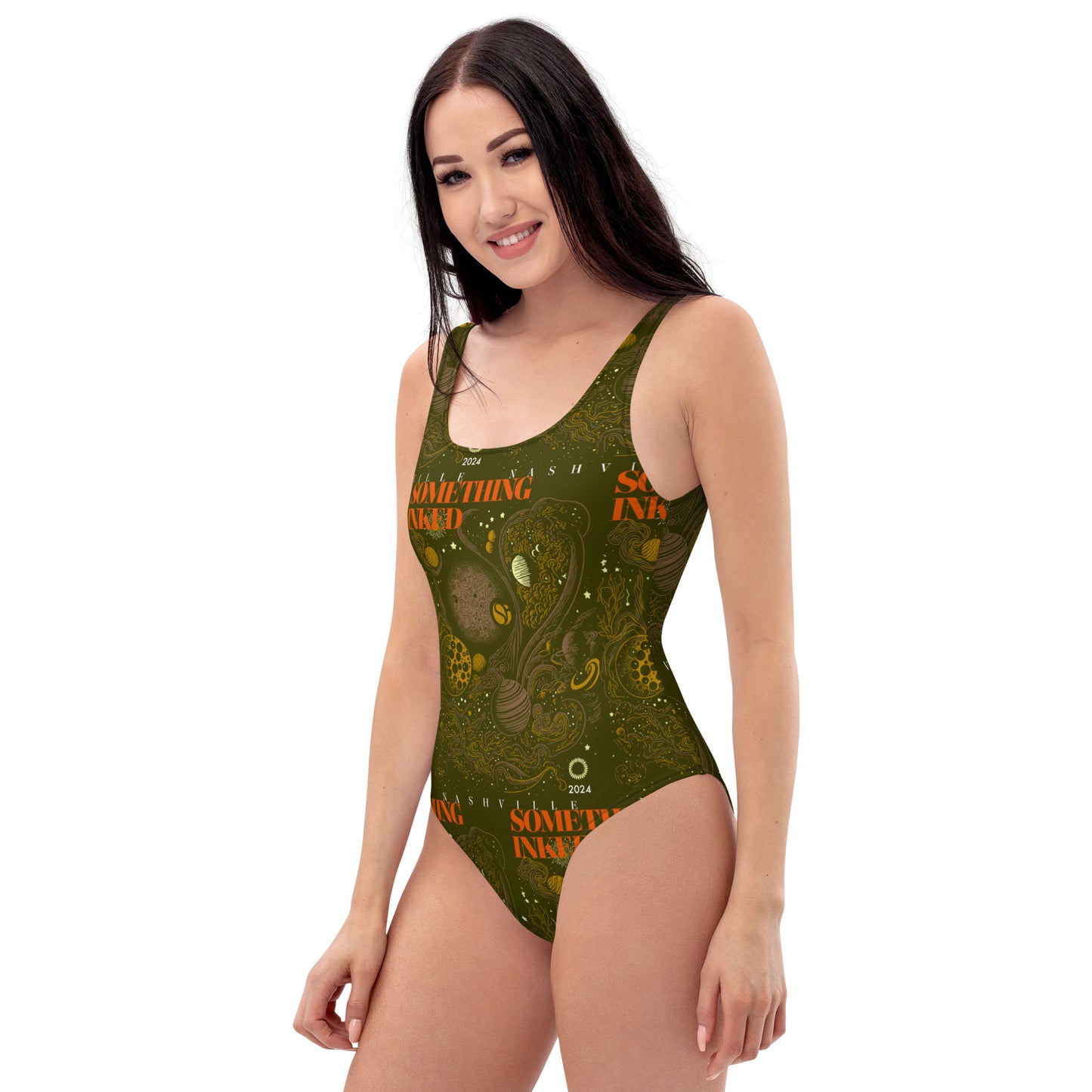 Space Mag One-Piece Swimsuit