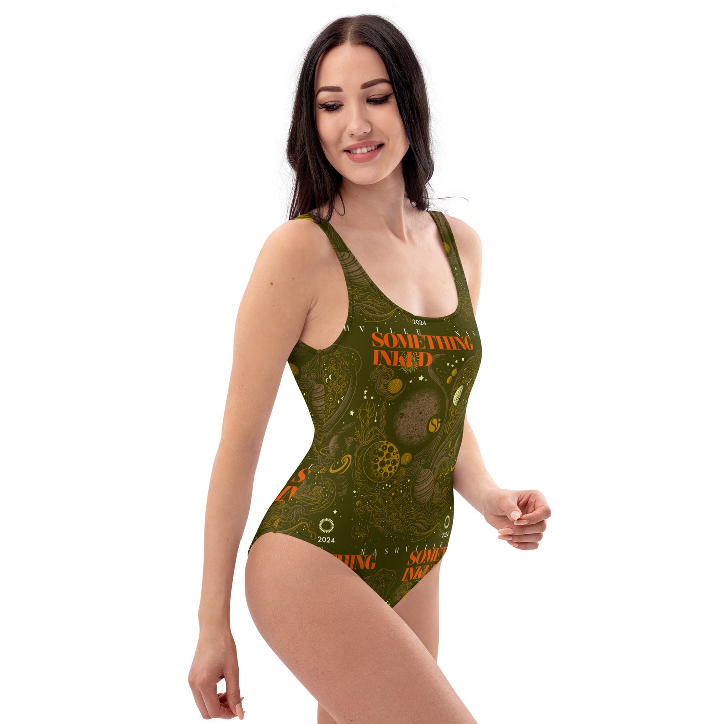 Space Mag One-Piece Swimsuit