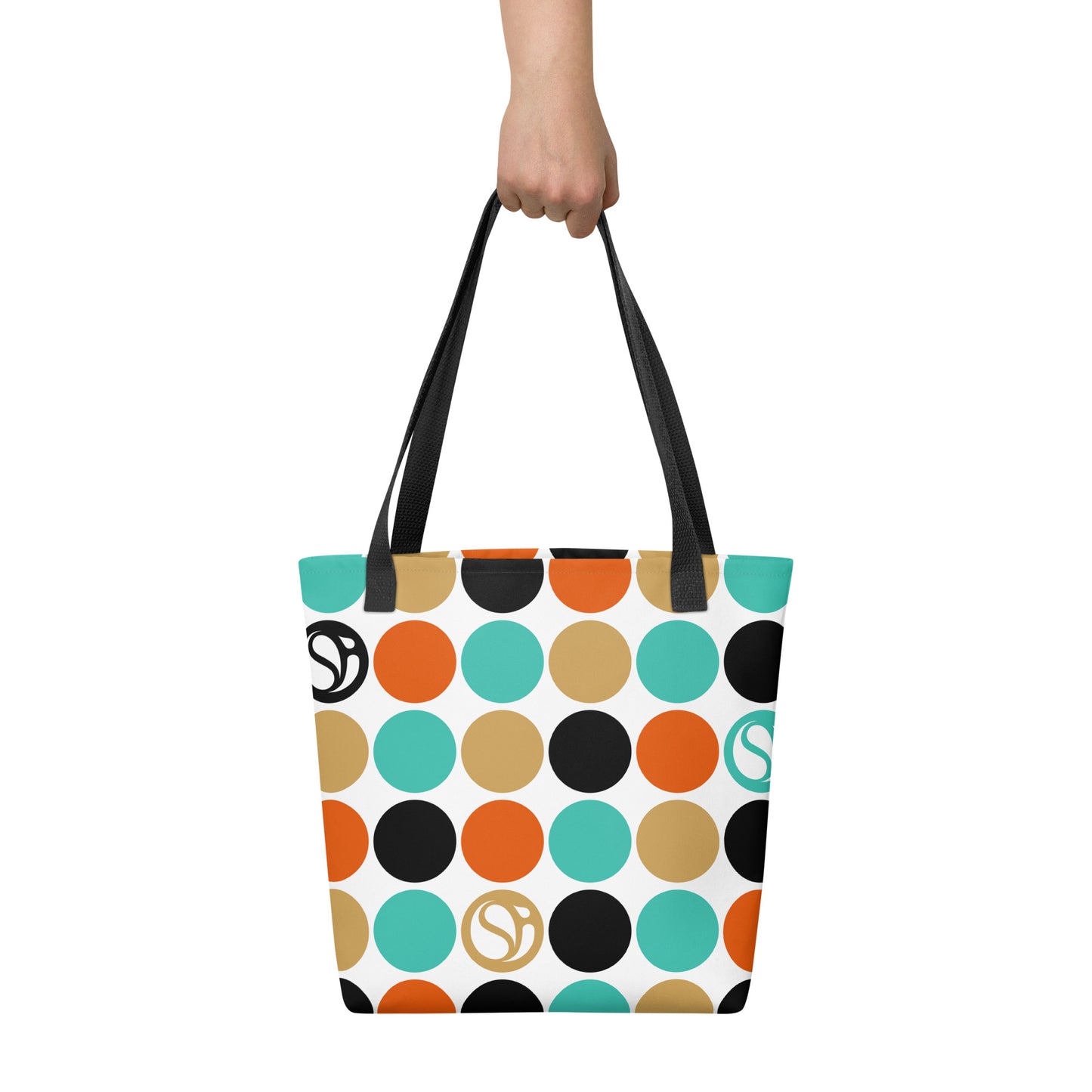 Mod Dots Tote bag