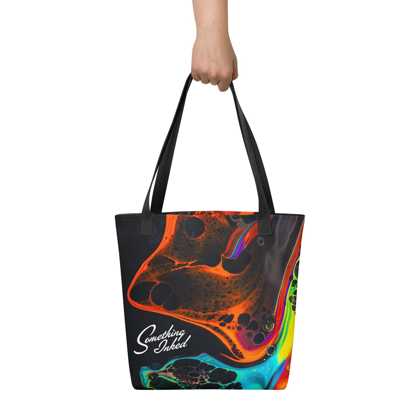 Ink Spill Tote Bag