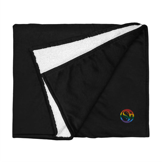 Rainbow Premium Sherpa Blanket