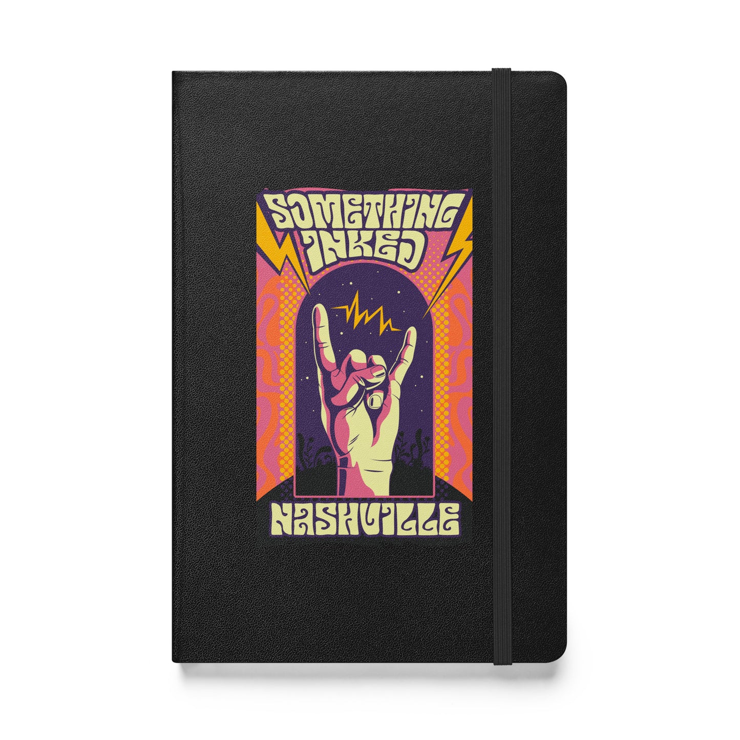 Psychedelic Hardcover Bound Notebook