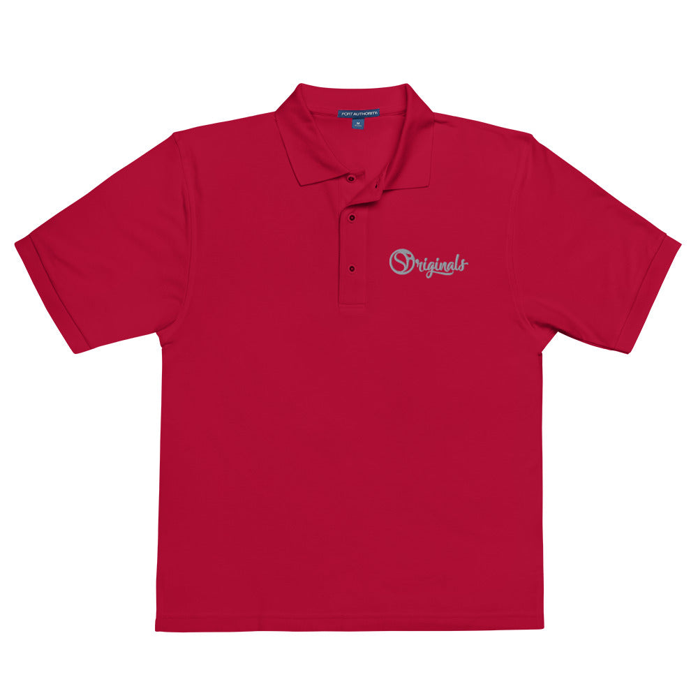 SI Originals Embroidered Men's Premium Polo