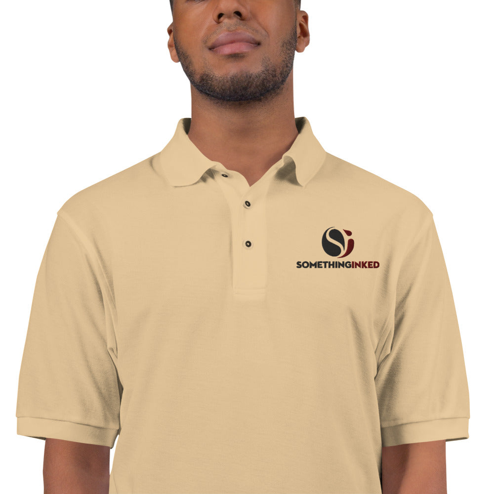 SI Embroidered Men's Premium Polo