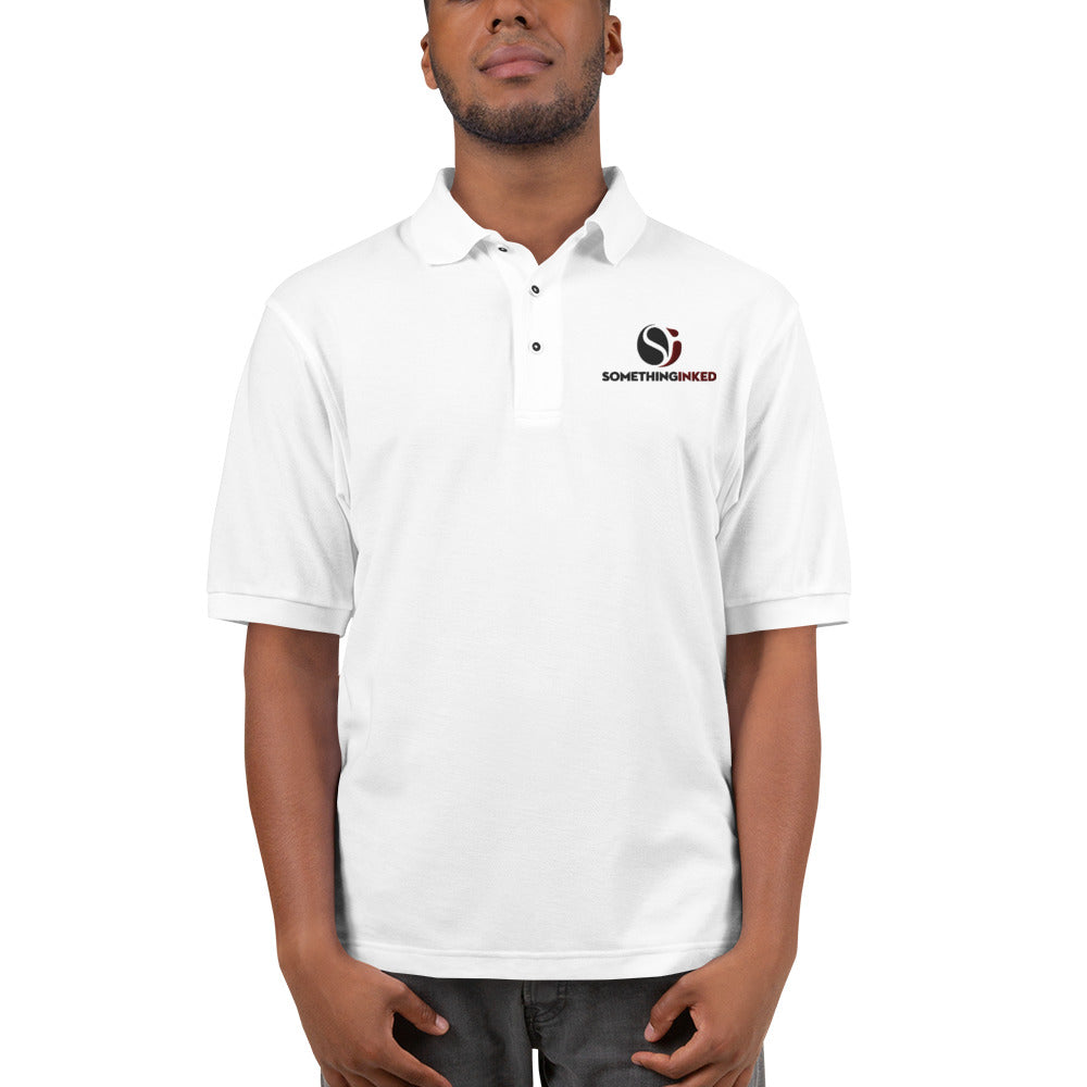 SI Embroidered Men's Premium Polo