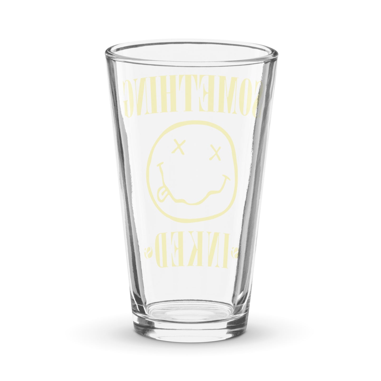 SI Smiley Shaker Pint Glass