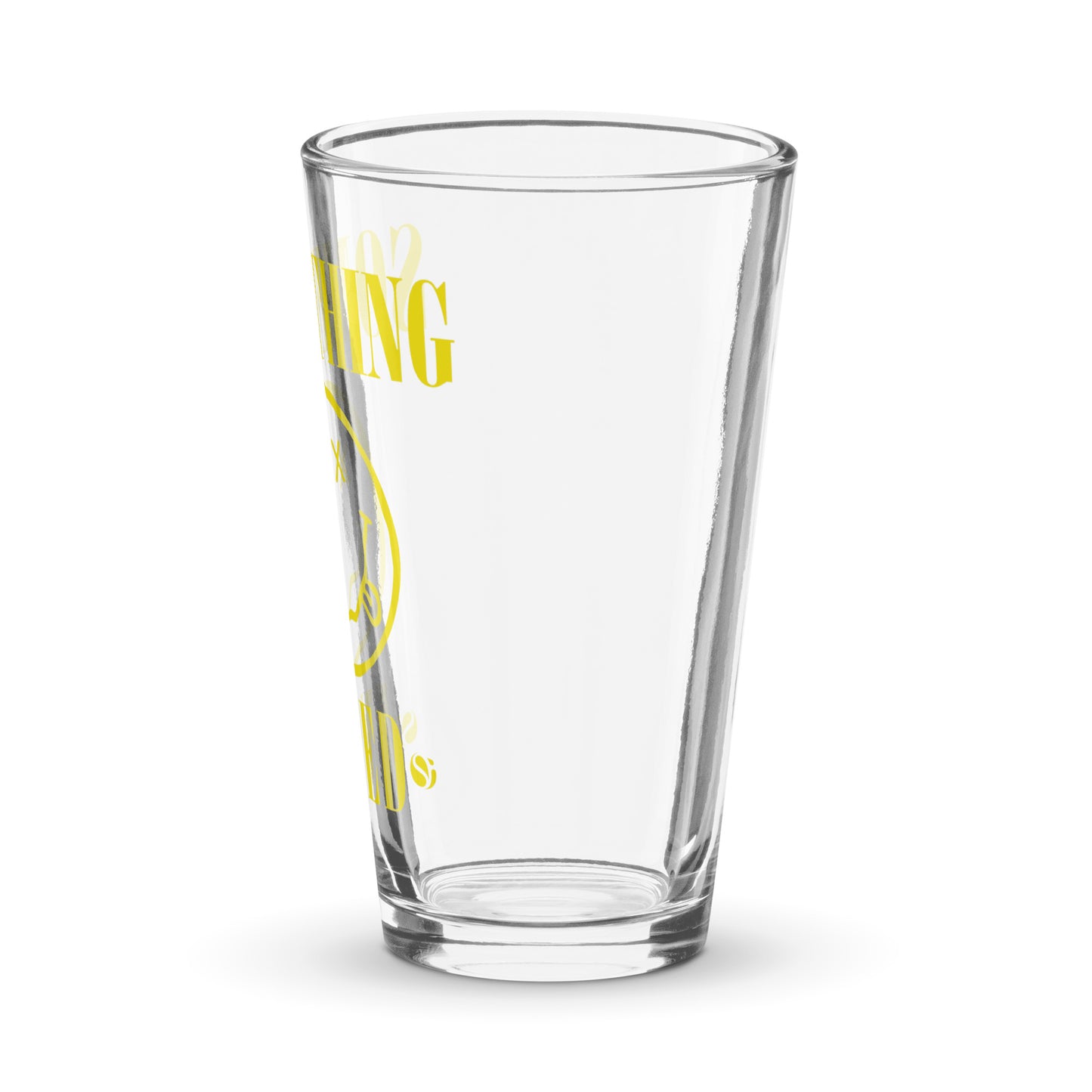 SI Smiley Shaker Pint Glass